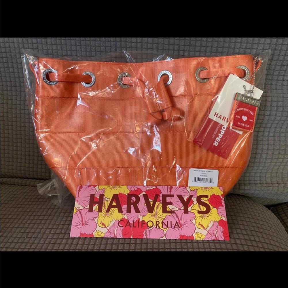 Brand New Harveys Seatbelt Medium Size Park Hopper Orange